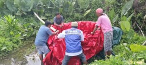 Tagana dan masyarakat pasang Tandon darurat