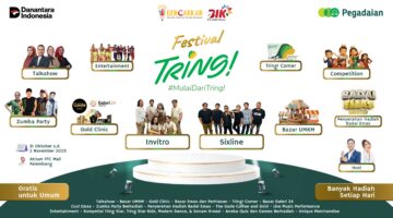 Pegadaian Kenalkan Aplikasi Tring! Lewat Festival Keuangan dan Musik di Palembang