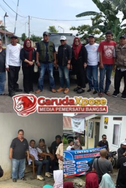 Asosiasi Kontraktor Lumajang menyalurkan Bansos ke Warga Terdampak Erupsi Gunung Semeru di Huntap