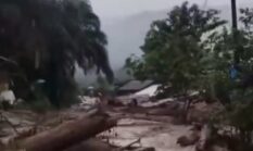 Banjir Bandang Melanda Desa Gunung Baringin, Mosa JuluTapanuli Selatan