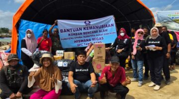 Solidaritas Kemanusiaan, DPC Hiswana Migas Tangerang Beri Bantuan Bencana Aceh dan Sumatra