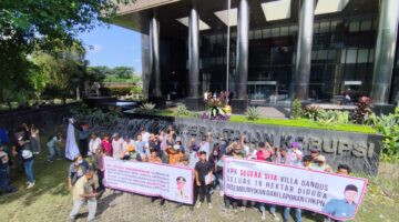 Sriwijaya Corruption Watch (SCW) Pertanyakan Laporan Terkait Dugaan Gratifikasi Gubernur Provinsi Sumatera Selatan dari SKPD Provinsi Sumatera Selatan, Aksi Lanjutan Jilid II di KPK RI