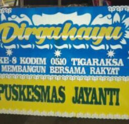 Karangan Bunga HUT ke-8 Kodim 0510 Tigaraksa Jadi Sorotan Warga Jayanti