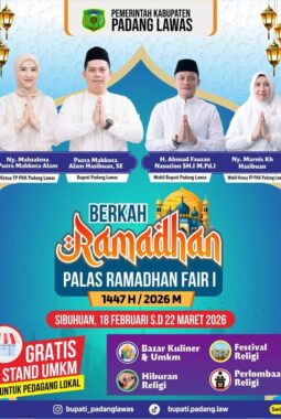 Palas Ramadhan Fair 1447 H/2026 M, Meriahkan Ramadhan Dengan Kegiatan Religius dan UMKM
