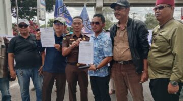 Massa GA-PSB, Meminta Usut Tuntas Terkait Dana Hibah 35 Miliar Dan Pengerjaan Proyek Asal-Asalan di Muara Enim