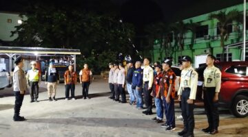 Polsek SU II Bersama PAC Pemuda Pancasila SU II Palembang Gelar Apel KRYD, Antisipasi Tawuran dan Gangguan Kamtibmas Selama Bulan Ramadhan