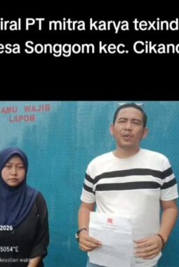 Viral! Dugaan Pekerja Harian Lepas di PT Mitra Karya Texindo Cikande Tidak Dibayar Selama Tiga Bulan