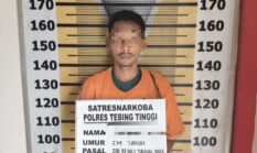 Polres Tebing Tinggi Tegas Sumut Berantas Narkoba, Residivis Kasus Sabu Berhasil Ditangkap