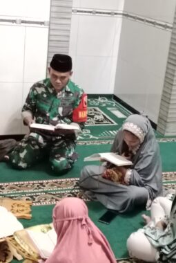 Koramil 0820-24/Tiris Melaksanakan Kegiatan Anjangsana Dan Komunikasi Sosial