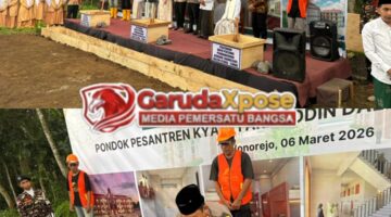 Kapolres Lumajang Hadiri Peletakan Batu Pertama Asrama Takhassus Ponpes Syarifuddin