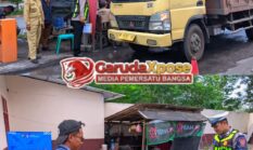 Jelang Operasi Ketupat Semeru 2026, Satlantas Polres Lumajang Ramp Check Truk Pasir, Satu Sopir Positif Narkoba