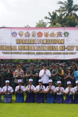 Sinergi TNI dan Pemkab Jembrana Tuntaskan TMMD Ke-127