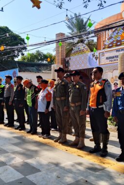 Kodim Probolinggo Melalui Koramil Jajaran Melaksanakan PAM Di Pos Pengamanan Lebaran