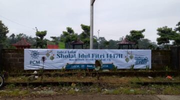 Sholat Idul Fitri 1447 H di Rest Area Alicia PCM Lumbang Sediakan Mamin Gratis Untuk Jamaah