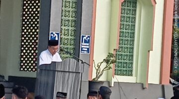 Ribuan Warga Padati Salat Idul Fitri di Temuguruh, Pramono: Momentum Perkuat Persatuan