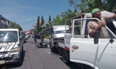 Mobil Jenazah Terlibat Kecelakaan Beruntun di Tegalsiwalan, Dua Orang Luka Ringan   