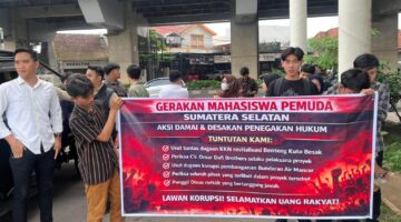 Dugaan KKN dan Kejanggalan DED Proyek Benteng Kuto Besak dan Bundaran Air Mancur Disoroti Oleh Aliansi Mahasiswa Pemuda Palembang