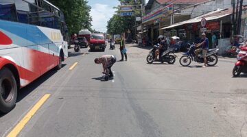 Kecelakaan di Jalan Raya Kedungdalem Dringu, Pengendara Yamaha Mio Meninggal Dunia