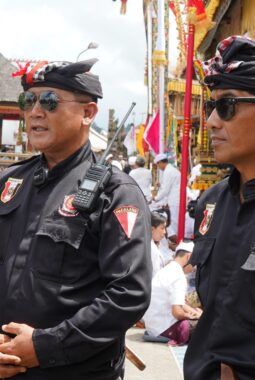 Sekitar 160 Pecalang Amankan Karya Ngusaba Kedasa Pura Ulun Danu