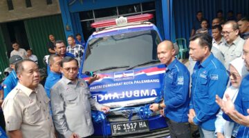 Serahkan Ambulance Gratis, Yudha Pratomo Katakan Ini Kepedulian Untuk Masyarakat