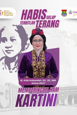 Semangat Hari Kartini Warnai Persiapan Rapat Kerja DKKT Kabupaten Tangerang