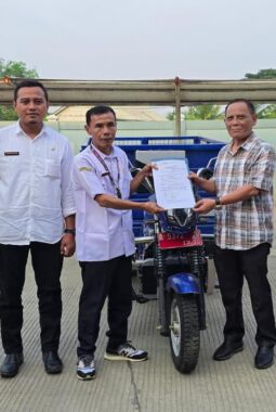 Desa Sumur Bandung Terima Pinjaman Aset Kecamatan Berupa Germo