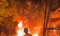 Lilin Penerangan Proyek Diduga Picu Kebakaran, Warung Warga di Balaraja Hangus