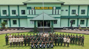 Pangdam I/BB Tinjau Komlekdam I/BB, Pastikan Kesiapan Alkomlek dan Operasional Satuan