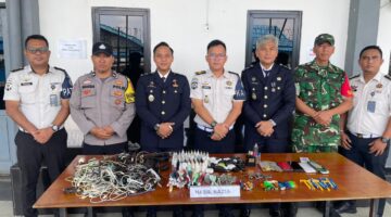 Pemusnahan Barang Bukti Rutan Kelas I Palembang, Wujud Komitmen Bersih dari Barang Terlarang di HBP ke-62