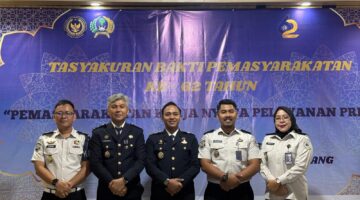 Khidmat Tasyakuran HBP ke-62, Rutan Kelas I Palembang Perkuat Komitmen Pemasyarakatan