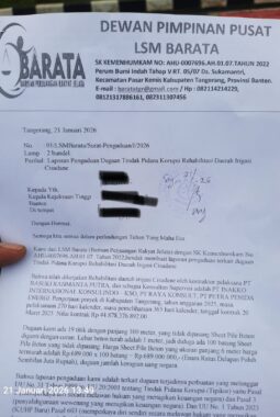 Kejati Banten Diduga Lamban Tangani Lapdu LSM Barata