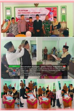 Pengambilan Sumpah Jabatan Perangkat Desa, Teguhkan Komitmen Pelayanan