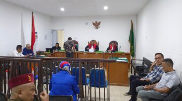 Sidang Lanjutan Gugatan 2 Wartawan Senior, Petinggi SUMEKS Tidak Nongol, Hanya Diwakili Kuasa Hukum