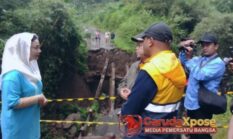 Jembatan Kalibuntu Roboh: Bupati Brebes Gerak Cepat, Akses Vital Terancam Lumpuh Total!