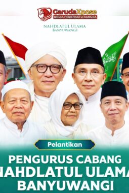 PCNU Banyuwangi Resmi Dilantik Sabtu, KH Fachruddin Mannan Pimpin Syuriyah