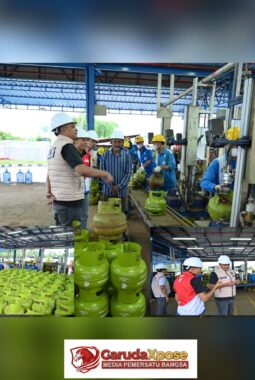 Satreskrim Polresta Banyuwangi Sidak SPPBE, Pastikan Stok LPG 3 Kg Aman dan Sesuai Standar