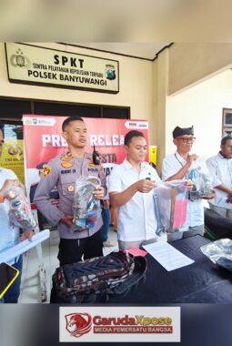 Satu Pelaku Dibekuk, Kasus Pencurian Meteran PUDAM Banyuwangi Rugikan Puluhan Juta