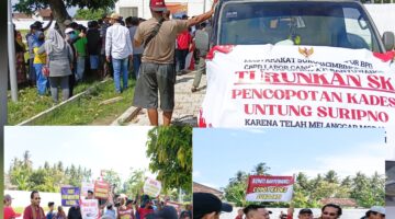 Memanas di Aula Kecamatan Blimbingsari, Warga Desak Kades Sukojati Mundur