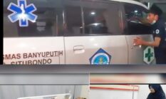 Mobil “Supermama” Distributor Beras SB Kecelakaan Tunggal di Baluran