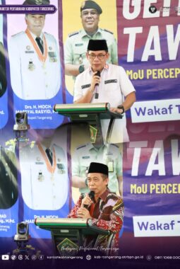Launching GEMAPATAS TAWAF 2026: Percepatan Sertifikasi Tanah Wakaf Kabupaten Tangerang