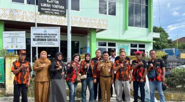 Pimpinan Ranting Pemuda Pancasila Kelurahan Sentosa Palembang Silaturahmi ke Lurah Sentosa Palembang