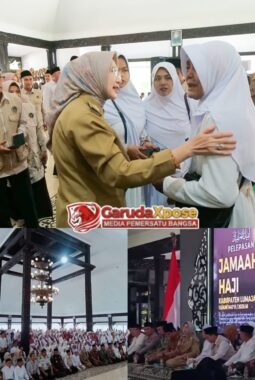 Kebersamaan Mengiringi Keberangkatan 1.258 Jemaah Haji Lumajang