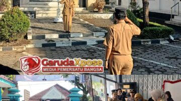 Kapolsek Lumajang Kota Hadiri Program Setor Madu Bupati di Kecamatan Lumajang
