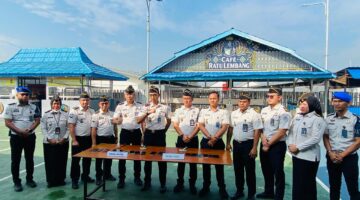 Rutan Kelas I Palembang Musnahkan Barang Hasil Razia, Wujud Komitmen Jaga Keamanan dan Ketertiban