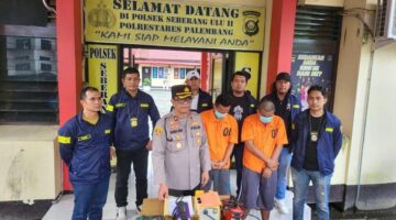 Dua Residivis Spesialis Pencurian Berhasil di Amankan Polsek Seberang Ulu Dua (SU II) Palembang