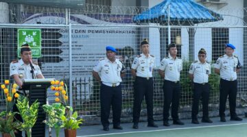 Kakanwil Ditjenpas Sumsel Pimpin Apel Kedisiplinan di Rutan Kelas I Palembang, Berikan Reward kepada Petugas Berprestasi