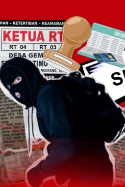 *Hak Ketua RT 04 Desa Gempol Sari, SK Stample dan Buku Rekening BJB di Rampas Preman*