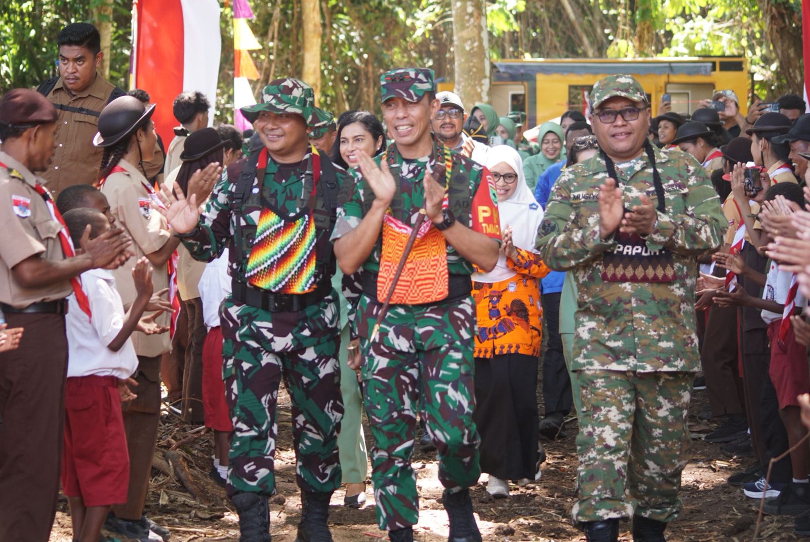 TMMD ke-128 Kodim 1801/Manokwari Resmi Ditutup, Seluruh Sasaran Rampung 100 Persen