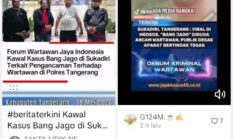 Dugaan Intimidasi terhadap Wartawan, Ken Ken Jalani Penyelidikan di Polresta Tangerang