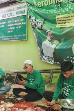 Panitia Qurban Iduladha 1447 H Majlis Dzikir & Sholawat Hibatullah Potong 1 Ekor Sapi dan 3 Ekor Kerbau